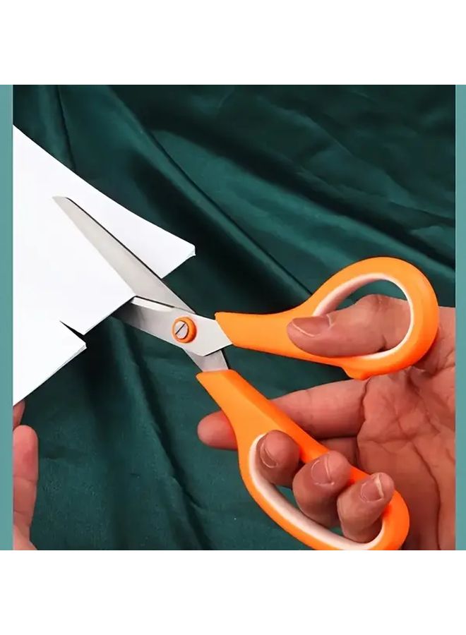 مقص متعدد الوظائف من الفولاذ المقاوم للصدأ الثقيل 1 قطعة مريح في الاستخدام مصمم ergonomically لكلا اليَدين - Image 4